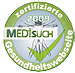 zertifizierte Gesundheitswebseite medisuch 2009