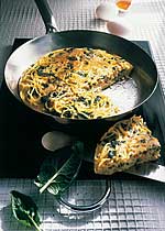 Spaghetti-Omelette