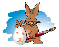 Osterhase des Diabetes-Portals DiabSite