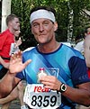 Marathonläufer mit Diabetes