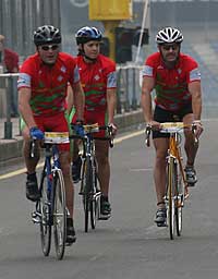 Fahrer bei Bike and Win am Nürburgring