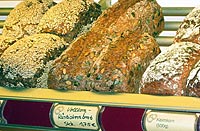 Ballaststoffe aus Vollkornbrot fördern die Gesundheit