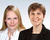 Dr. Doris Stöckl und Dr. Christine Meisinger