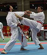 Karateka und Diabetiker Alexander Piel