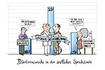 Cartoon Patientenwünsche