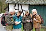 Einfache Blutzuckermessung bei Wanderung