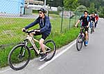 Jugendliche mit Diabetes und anderen Handicaps beim Radmarathon