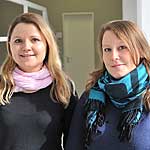 Dr. Carolin Daniel (links), Isabelle Serr