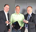 Stephan Schneider, Martin Herhold und Prof. Dr. med. Stephan Martin