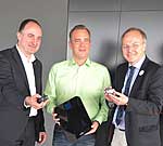 Stephan Schneider, Martin Herhold und Prof. Dr. med. Stephan Martin