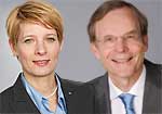 Barbara Bitzer und Dr. Dietrich Garlichs