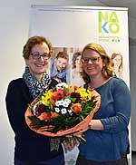 Dr. Sibylle Pawlowski mit Nina Ebert