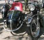 Motorrad mit Beiwagen