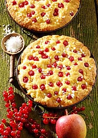 Apfel-Johannisbeer-Tarte