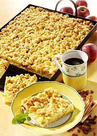 Veganer Apfelstreusel-Kuchen